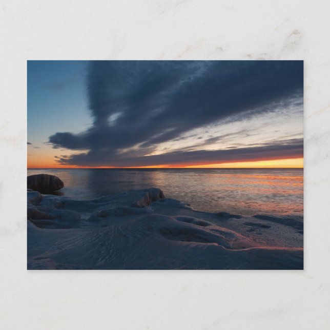 North Point Sunrise Milwaukee, Wisconsin Vykort (Framsida)