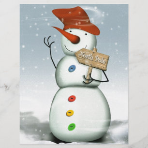 North Pole Bound Snögubbe