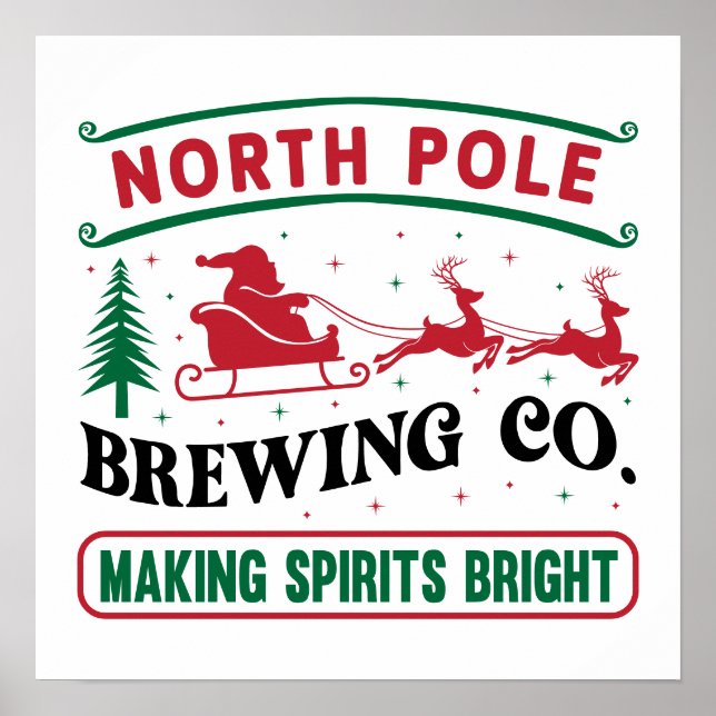 North Pole Brewing Company Poster (Framsidan)