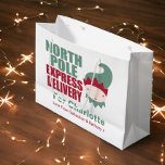 North Pole Express Delivery Personlig Elf<br><div class="desc">North Pole Express Delivery Personlig Elf-julklapp för julhelg från Ricaso</div>