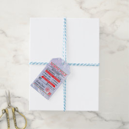 North Pole Express: Special Delivery Tag Presentetikett