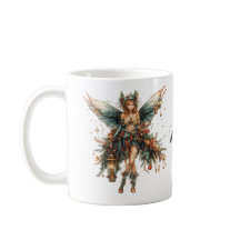 North Pole Hustler. Fantasy Fairy with Lantern