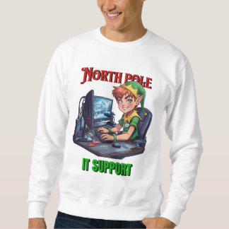 North Pole IT Support Lång Ärmad Tröja
