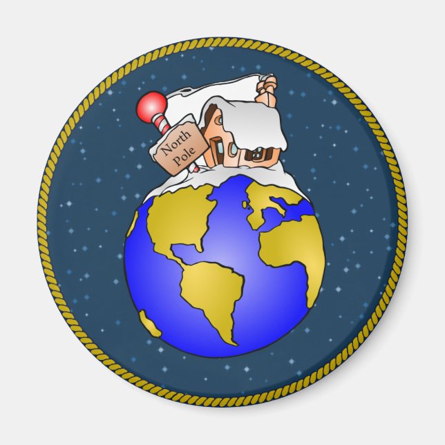 North Pole-jul Magnet (Framsidan)