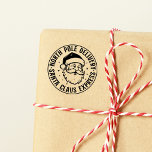 North Pole Jultomten Express Speciell Delivery Självfärgande Stämpel<br><div class="desc">Denna förtjusande design kommer att glädja dina barn på julförmiddagen!</div>