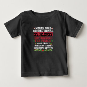 North Pole Kriminalvårdsanstalt stör fredsfamilj T Shirt
