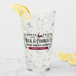 North Pole Mjölk & Cookie Co. Glaskopp