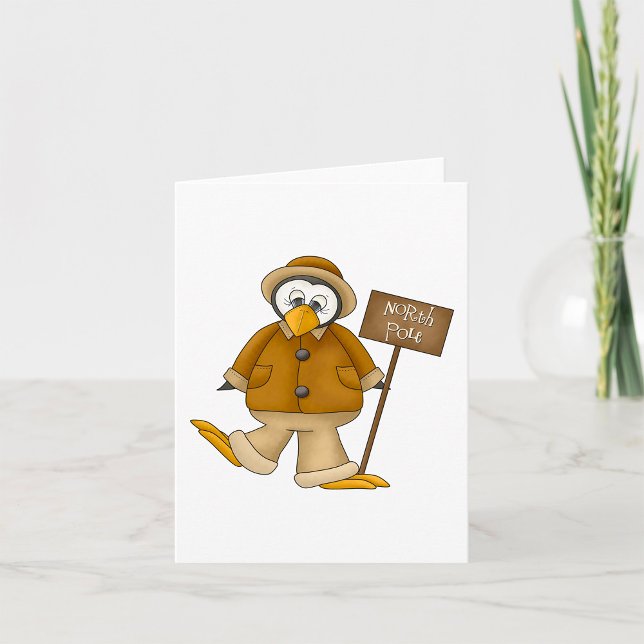 North Pole Penguin Kort (Skapare uppladdad)