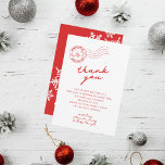 North Pole Santa Baby Shower Tack Kort<br><div class="desc">Tack gästerna för att de närvarade vid din jultomtinspirerade Baby Shower. Om din babydusch innehöll all magisk sak från Nordpolen eller ett tema från Santa Baby är det här tackkortet det perfekt sättet att tacka dina gäster för deras närvaro.</div>