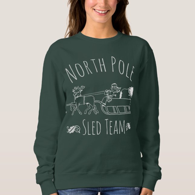 North Pole Sled Team Tröja (Framsida)