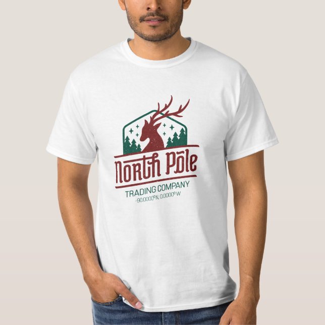 North Pole Trading Company T Shirt (Framsida)