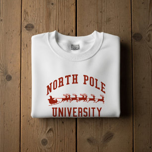 North Pole Universitets jultröja T Shirt