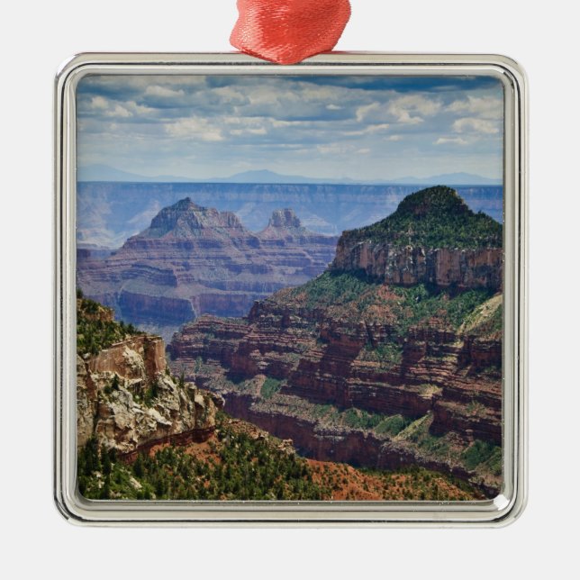 North Rim Gran Canyon - Grand Canyon National Julgransprydnad Metall (Framsidan)