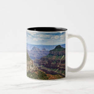 North Rim Gran Canyon - Grand Canyon National Två-Tonad Mugg