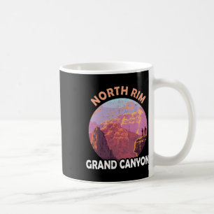 North Rim Grand Canyon jag vandrade Grand Canyon O Kaffemugg