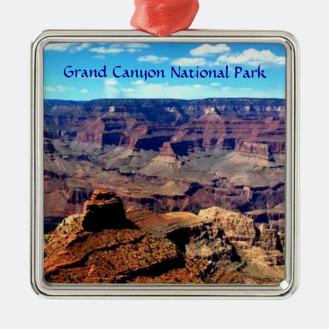 North Rim Grand Canyon nationalpark Julgransprydnad Metall (Framsidan)