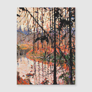 North River, bra konst av Tom Thomson