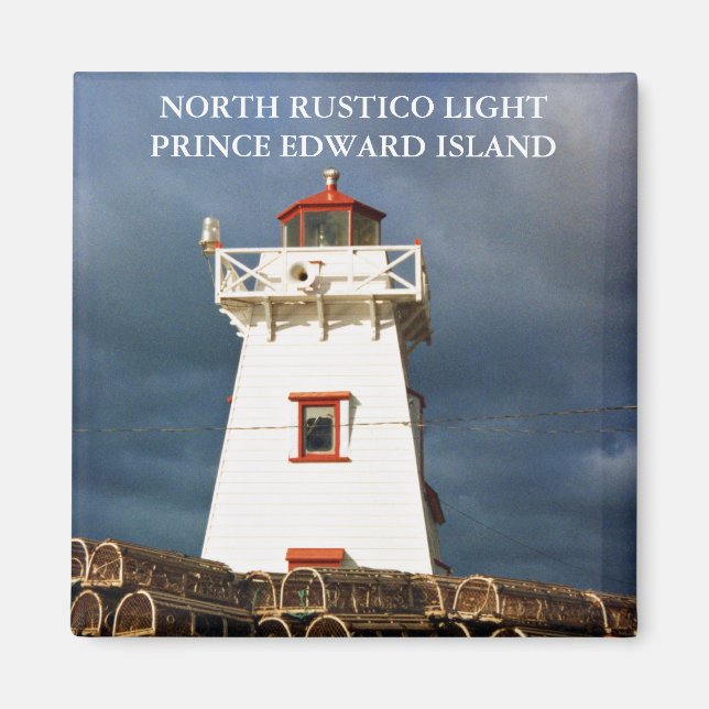 North Rustico Light, Prince Edward Island Magnet (Framsidan)