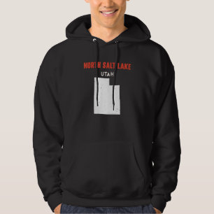 North Salt Lake Utah USA Stat Amerika Resa Utah Hoodie