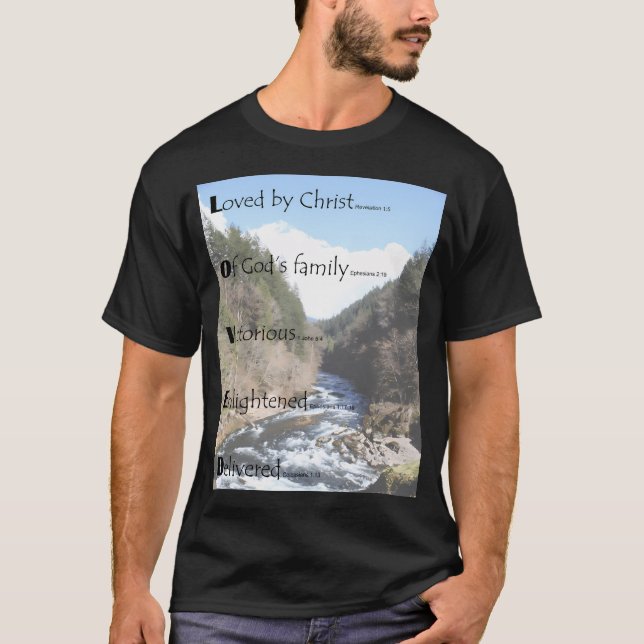 North Santiam River Loved Classic T Shirt (Framsida)