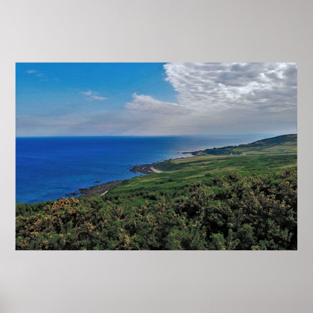 North Scotland Kusten Poster (Framsidan)