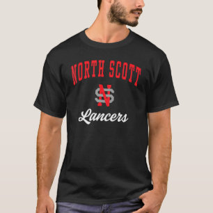 North Scott High School Lancers T Shirt