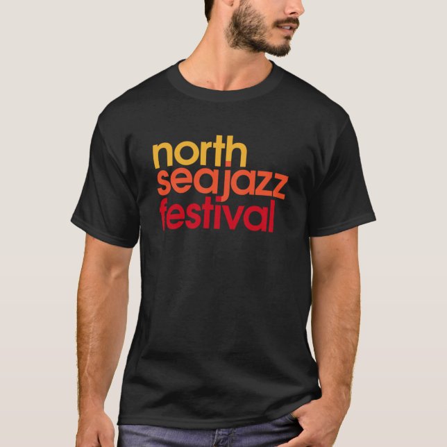 North Sea Jazz Festival retro T Shirt (Framsida)