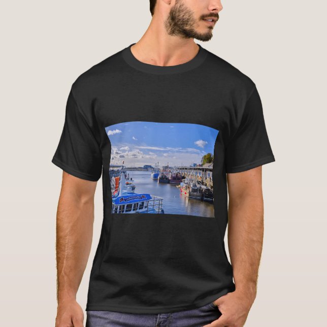 North Shields fisktorg T Shirt (Framsida)