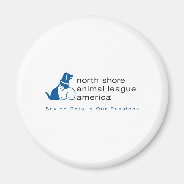 North Shore Animal League Branded Magnet (Framsidan)