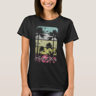 North Shore Hawaii Retro Vintage Beach Surfa Surfi T Shirt