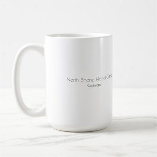North Shore Huva Canal, Washingt, Large Coffee Mug Kaffemugg