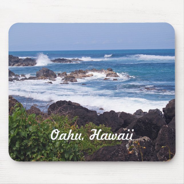 North Shore på Oahu-ön på Hawaii Musmatta (Framsidan)
