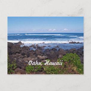 North Shore på Oahu-ön på Hawaii Vykort
