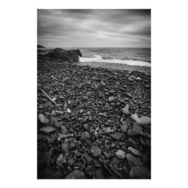 North Shore Rocky Beach Fototryck