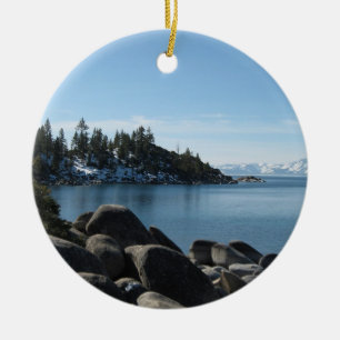 North Shore Sjö Tahoe, Incline Village, Nevada Julgransprydnad Keramik