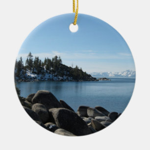 North Shore Sjö Tahoe, Incline Village, Nevada Julgransprydnad Keramik