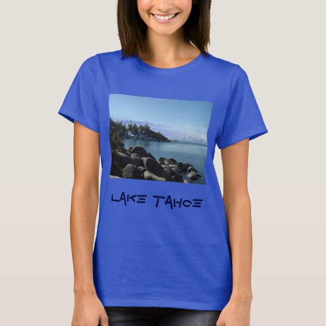 North Shore Sjö Tahoe, Incline Village, Nevada Tee (Framsida)