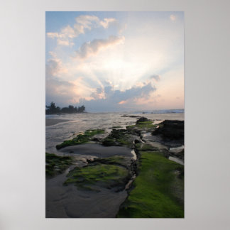 North Shore Sunset Poster