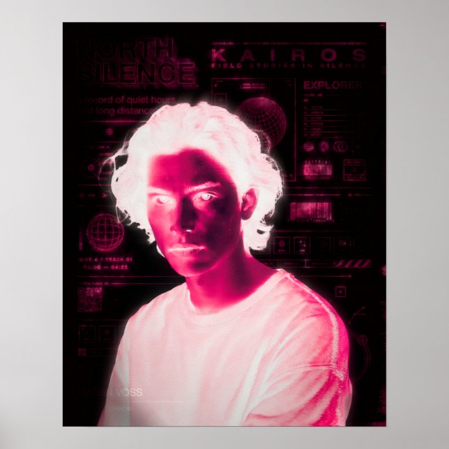 North Silence − 'Intellectual Solitude' Poster (Framsidan)