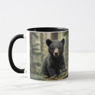 North Skogen Little Black Bear Unge Mugg