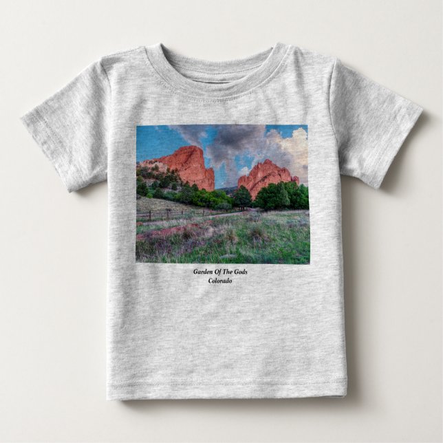 North South Gateway Sten Garden of Gods Baby Shirt T Shirt (Framsida)