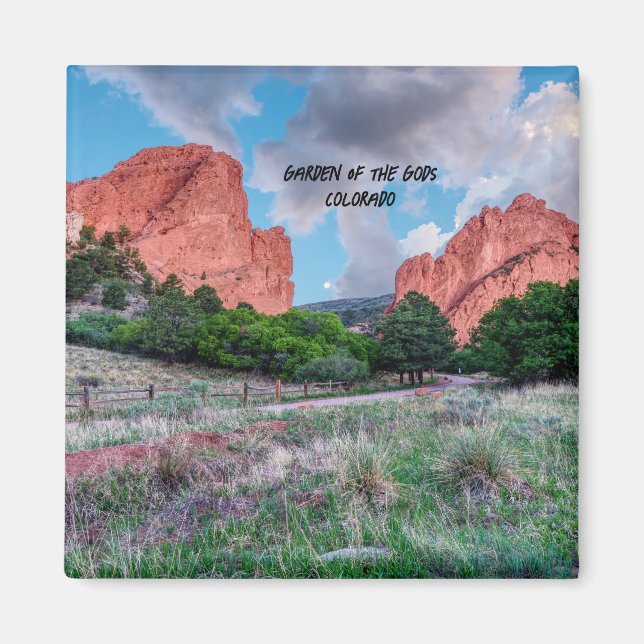 North South Gateway Sten Garden of Gods Magnet (Framsidan)