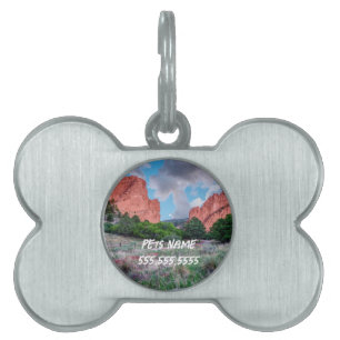 North South Gateway Sten Garden of Gods Pet Tag ID-bricka Husdjur