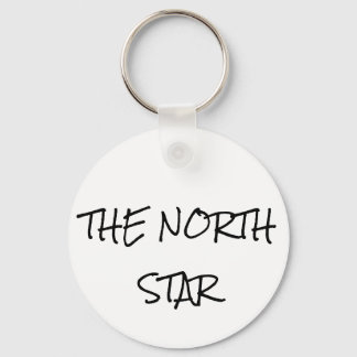 NORTH STAR-BUTTON KEYCHAIN NYCKELRING
