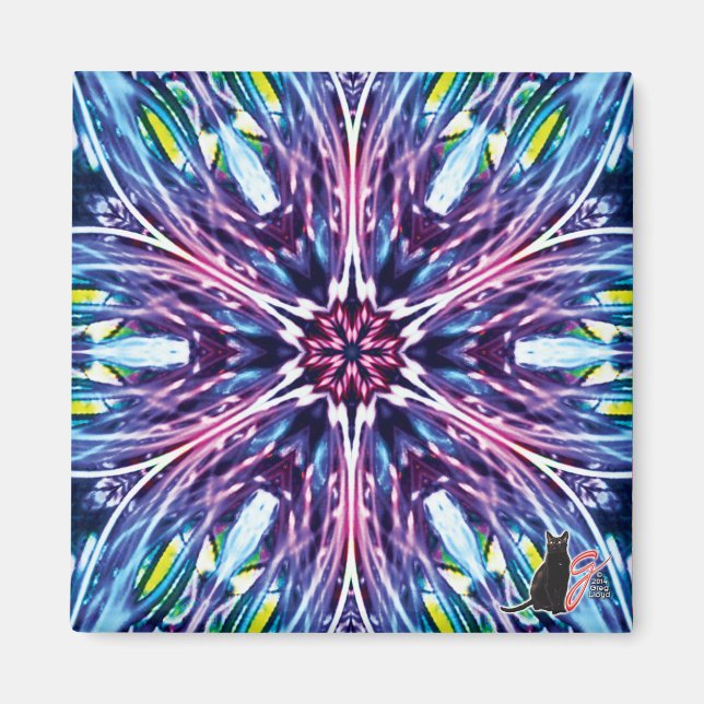 North Star Kaleidoscope Magnet (Framsidan)