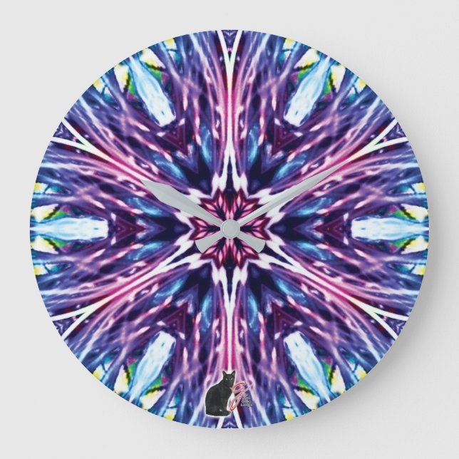 North Star Kaleidoscope Stor Klocka (Framsida)