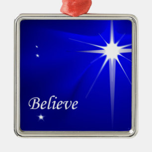 North Star Tro Christian julprydnad Julgransprydnad Metall
