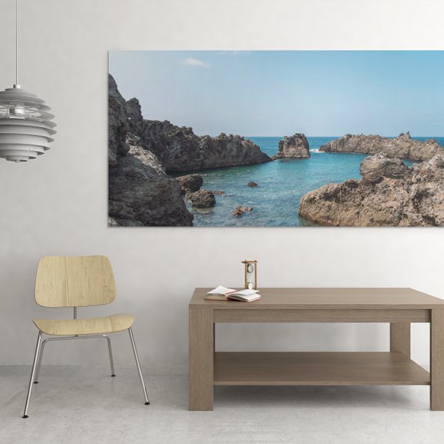 North Tenerife Kusten Premium Kanvastryck (Tenerife Coastline Canvas Wall Art
Premium North Tenerife Photo Print)