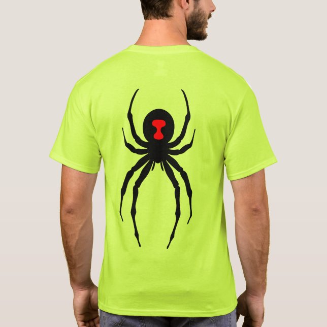 North Texas Chapter - Svarta Änkan T Shirt (Baksida)