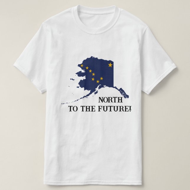 North To Alaska-dagen T Shirt (Design framsida)